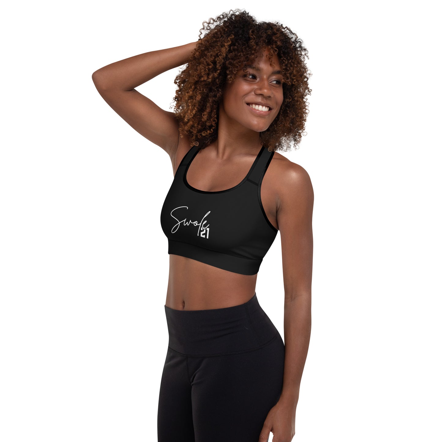 LADIES PADDED SPORTS BRA