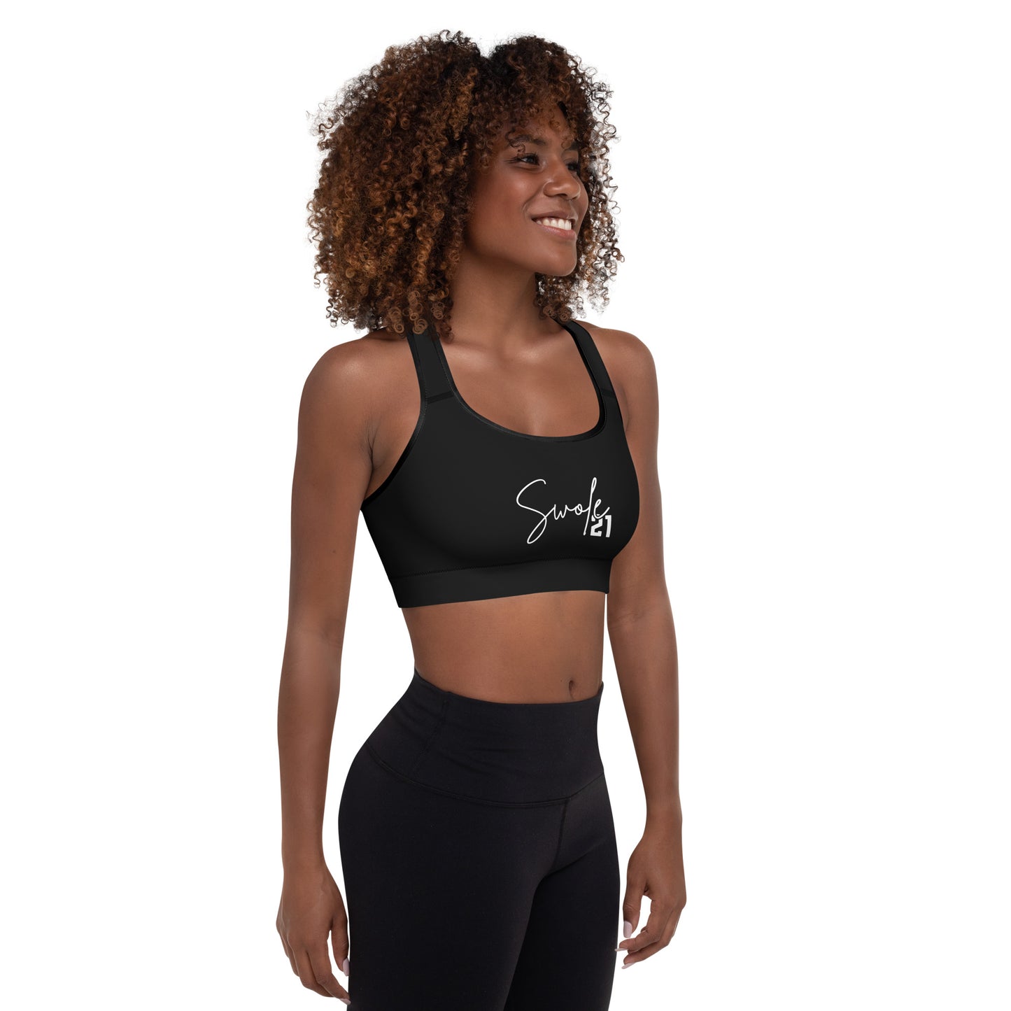 LADIES PADDED SPORTS BRA
